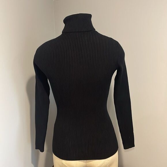 Boston Proper Ribbed Turtleneck Sweater Size XXS - Picture 4 of 10